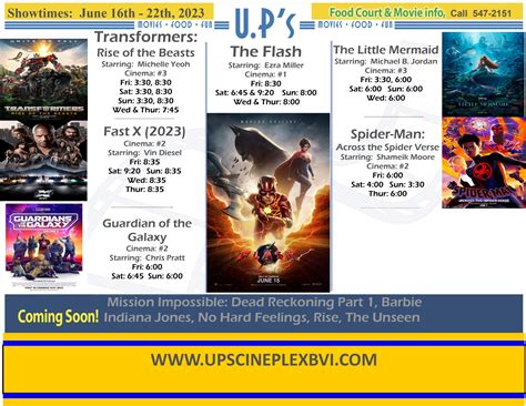 Here is the schedule of movies today .